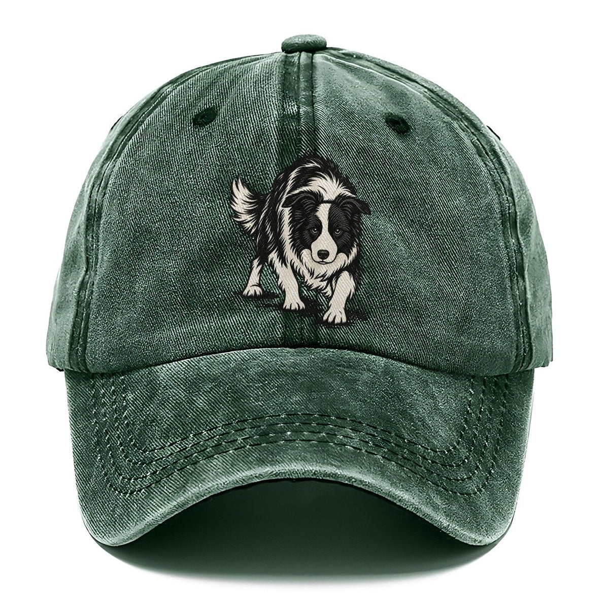 Border Collie Crouch Classic Cap – Forest Mist