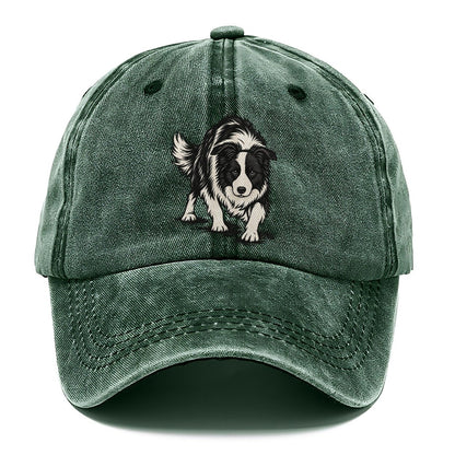 Border Collie Crouch Classic Cap – Forest Mist