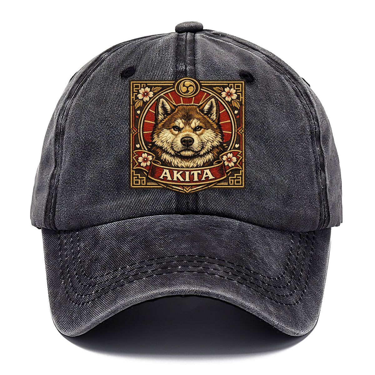 Inked Akita Classic Cap – Graphite