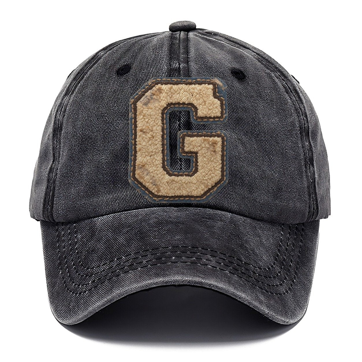 Varsity Chenille G Monogram Classic Cap – Graphite