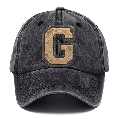 Varsity Chenille G Monogram Classic Cap – Graphite