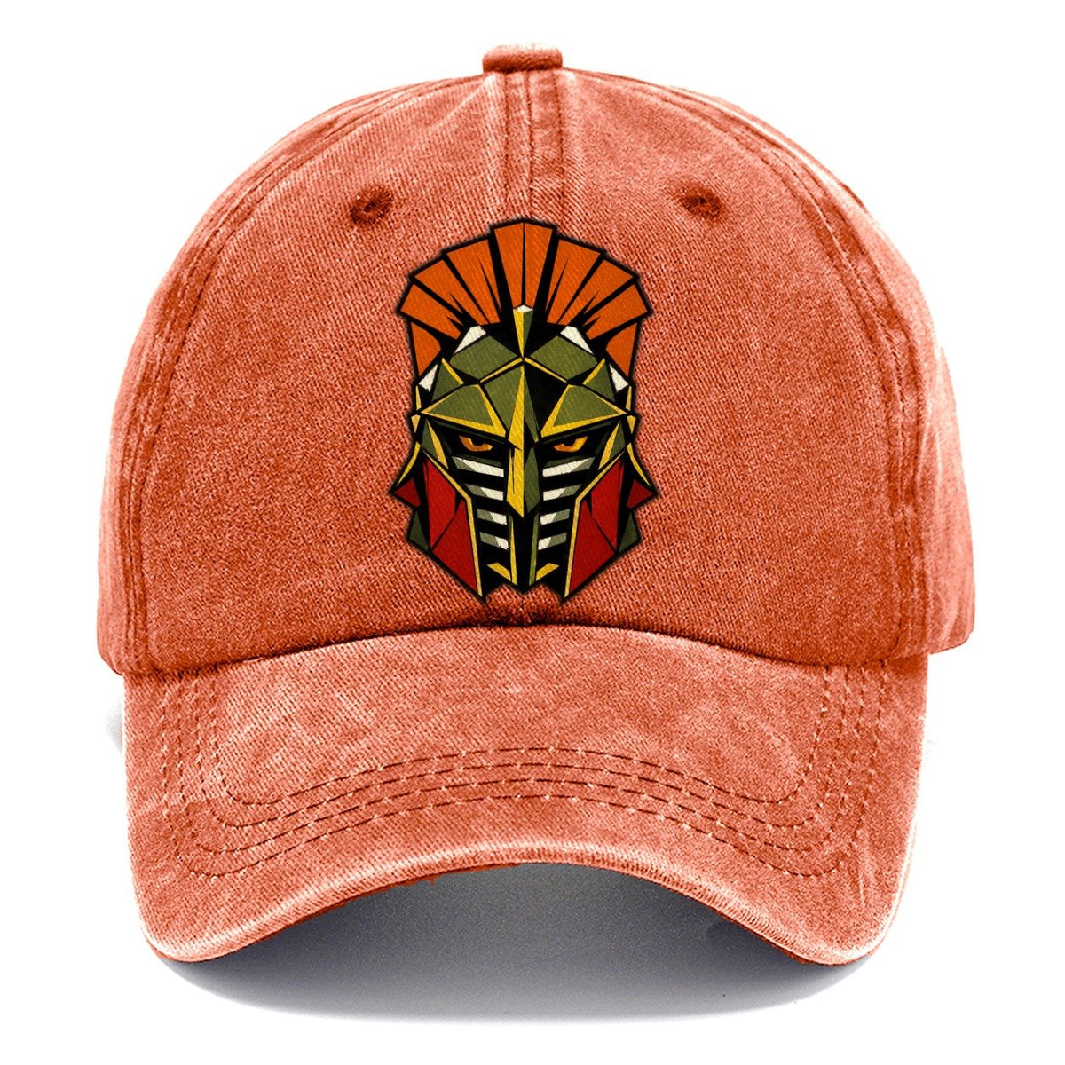 Gladiator Helmet Crest Classic Cap – Terracotta Clay