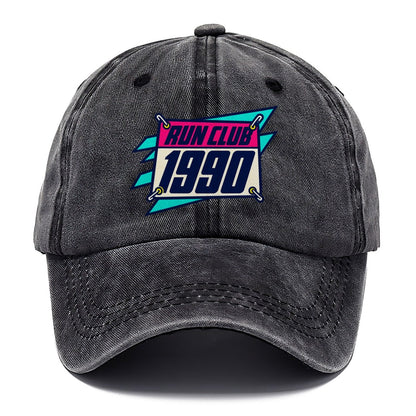 Race Bib 1990 Run Club 90S Running Clubs Classic Cap – Graphite