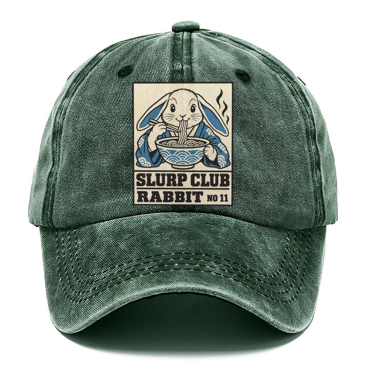 Rabbit Veg Slurp Club Classic Cap – Forest Mist