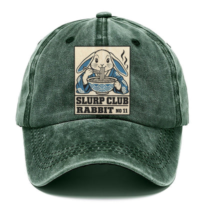 Rabbit Veg Slurp Club Classic Cap – Forest Mist