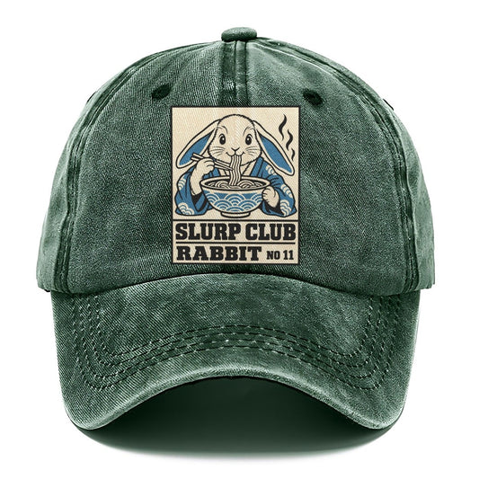 Rabbit Veg Slurp Club Classic Cap – Forest Mist