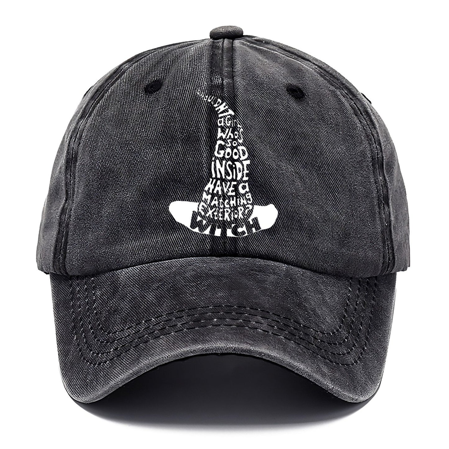Shouldnt Girl Witch Classic Cap – Graphite