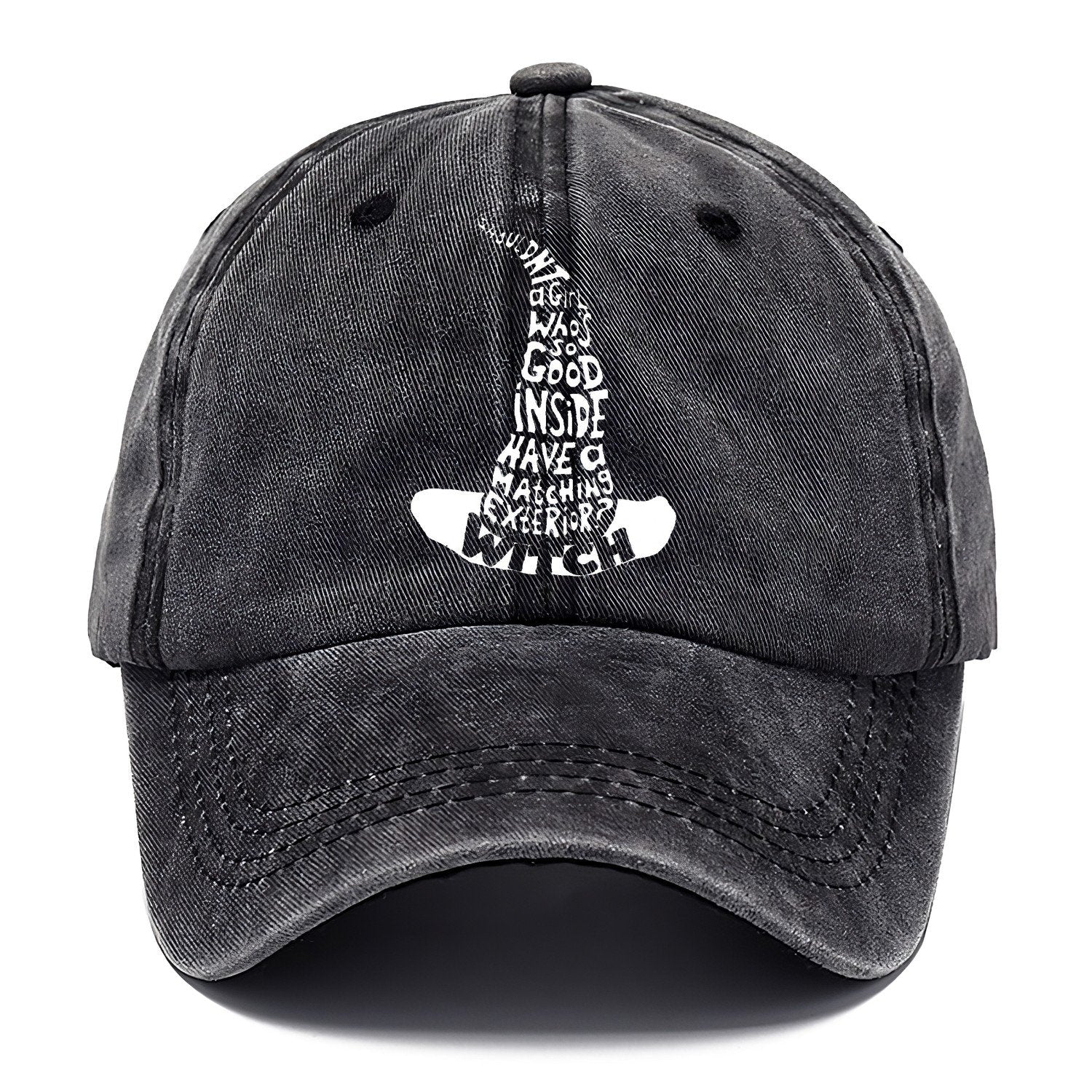 Shouldnt Girl Witch Classic Cap – Graphite