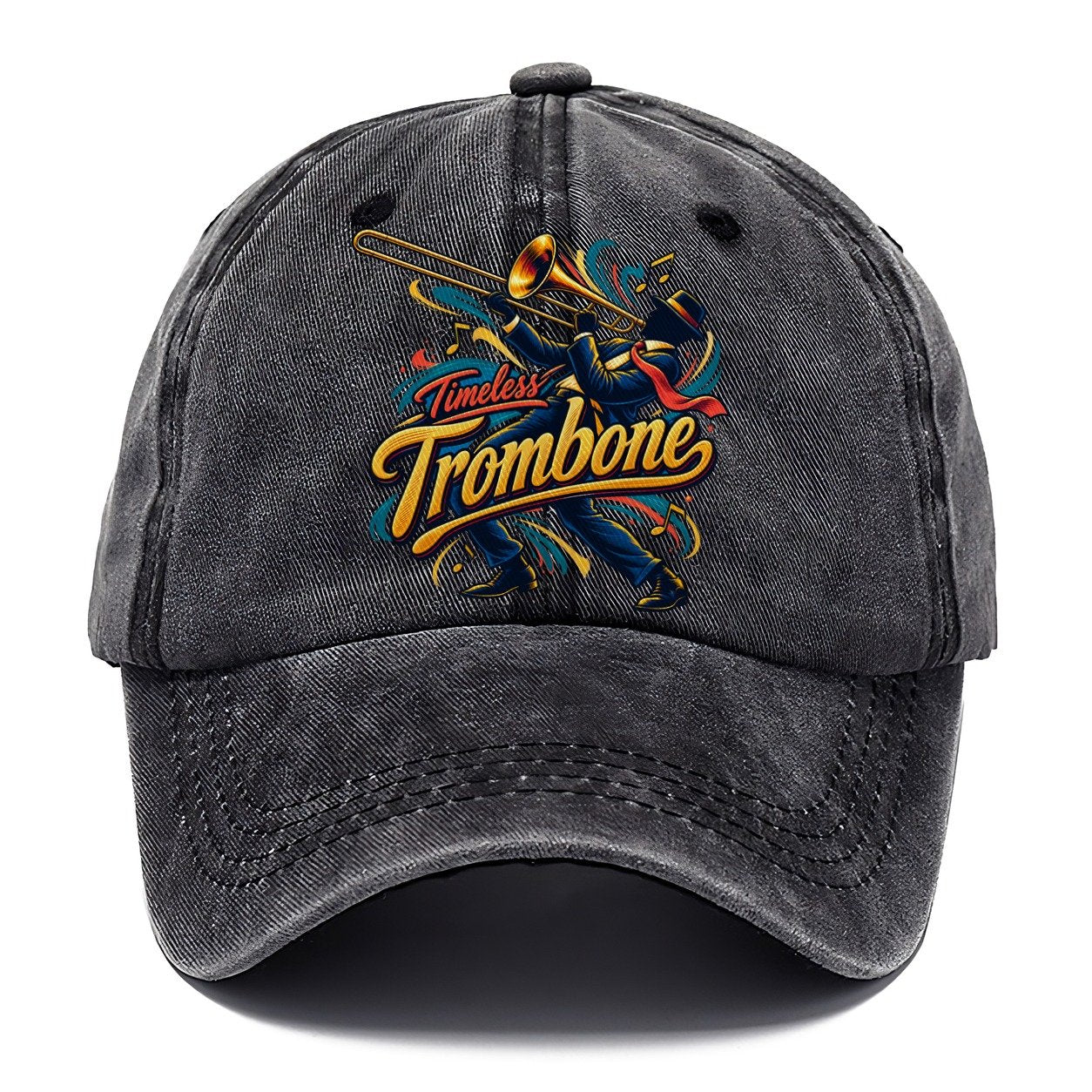 Timeless Trombone Music Instruments Classic Cap – Graphite