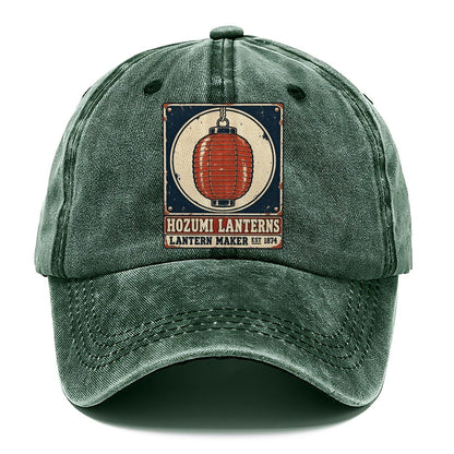 Hozumi Lantern Works Noren Trade Co Classic Cap – Forest Mist