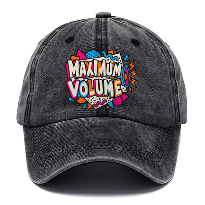Maximum Volume Crazy Styles Classic Cap – Graphite