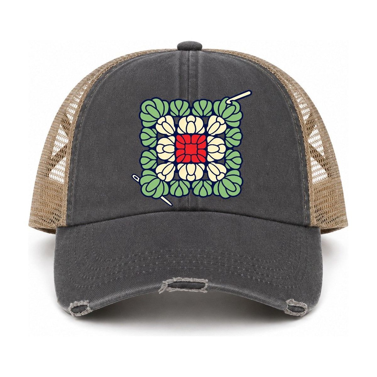 Charcoal-Khaki — front view