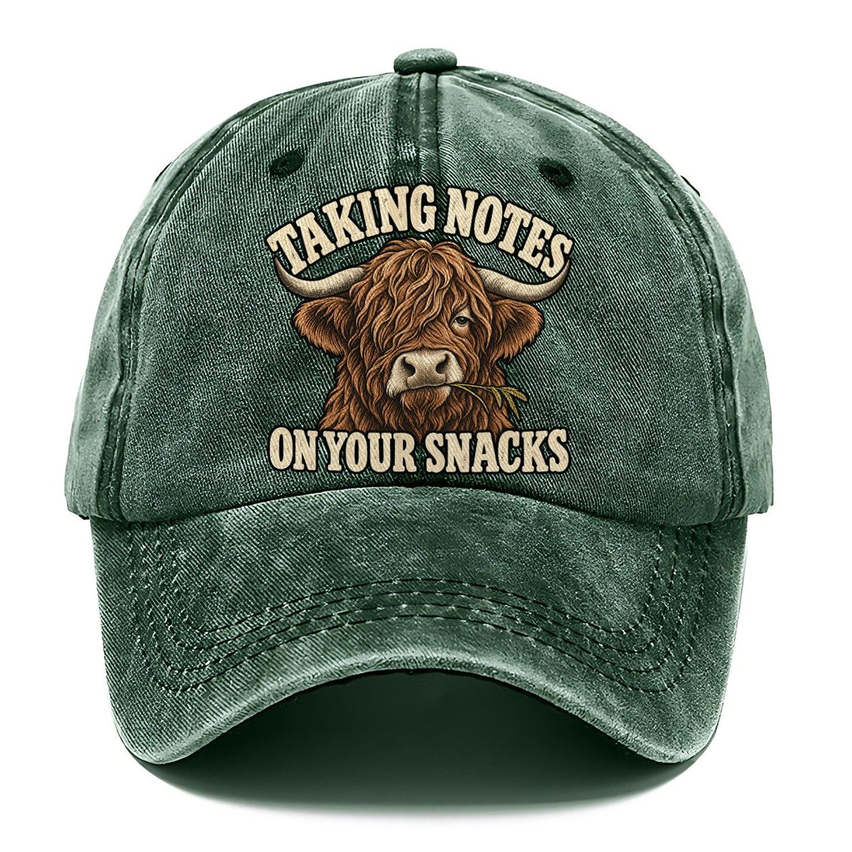Highland Snack Notes Character Club Classic Cap – Forest Mist