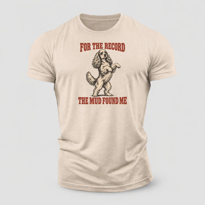 Cocker Spaniel Dog Declarations Cotton T-Shirt – Sand