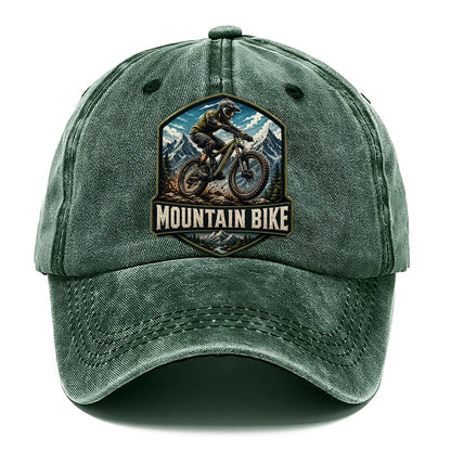 Mountain Bike Rider Classic Cap – Forest Mist