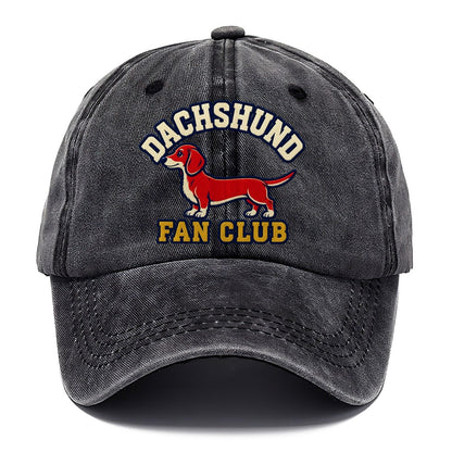 Dachshund Fan Club Classic Cap – Graphite