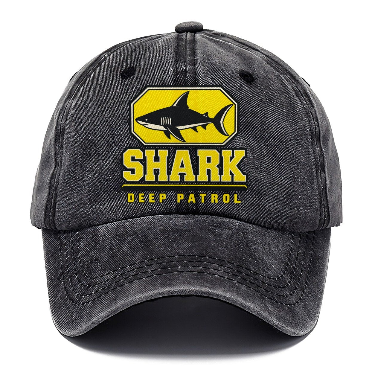 Shark Deep Patrol Heavy Duty Classic Cap – Graphite