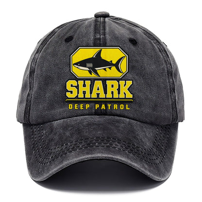 Shark Deep Patrol Heavy Duty Classic Cap – Graphite