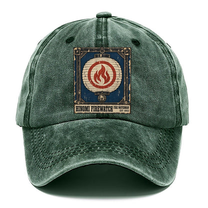 Hinomi Fire Watch Noren Trade Co Classic Cap – Forest Mist