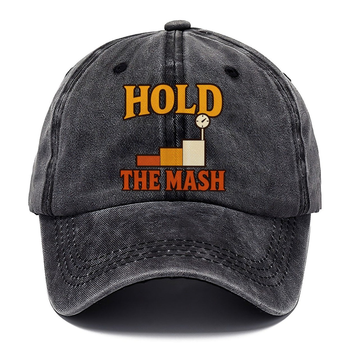 Hold The Mash Homebrewing Classic Cap – Graphite