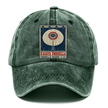 Kasaya Umbrella Noren Trade Co Classic Cap – Forest Mist
