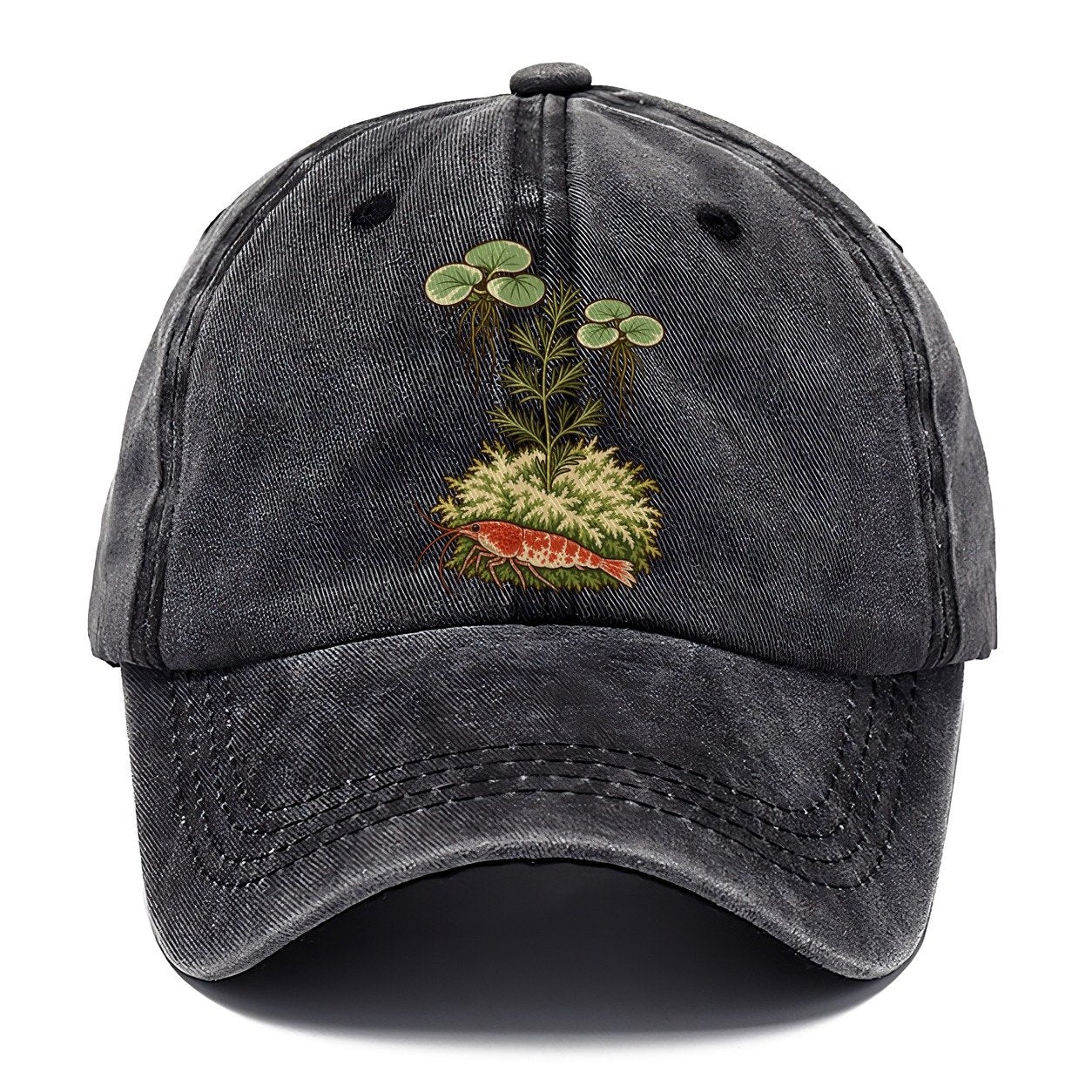 Tiny Tank Ecosystem Aquarium Keeping Classic Cap – Graphite