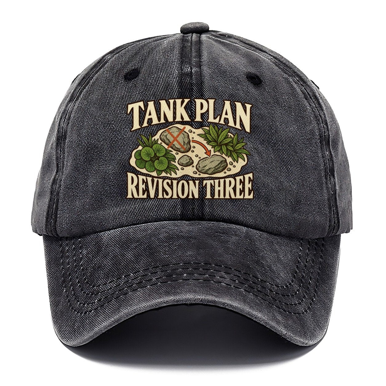 Tank Plan Revision Three Aquarium Keeping Classic Cap – Graphite