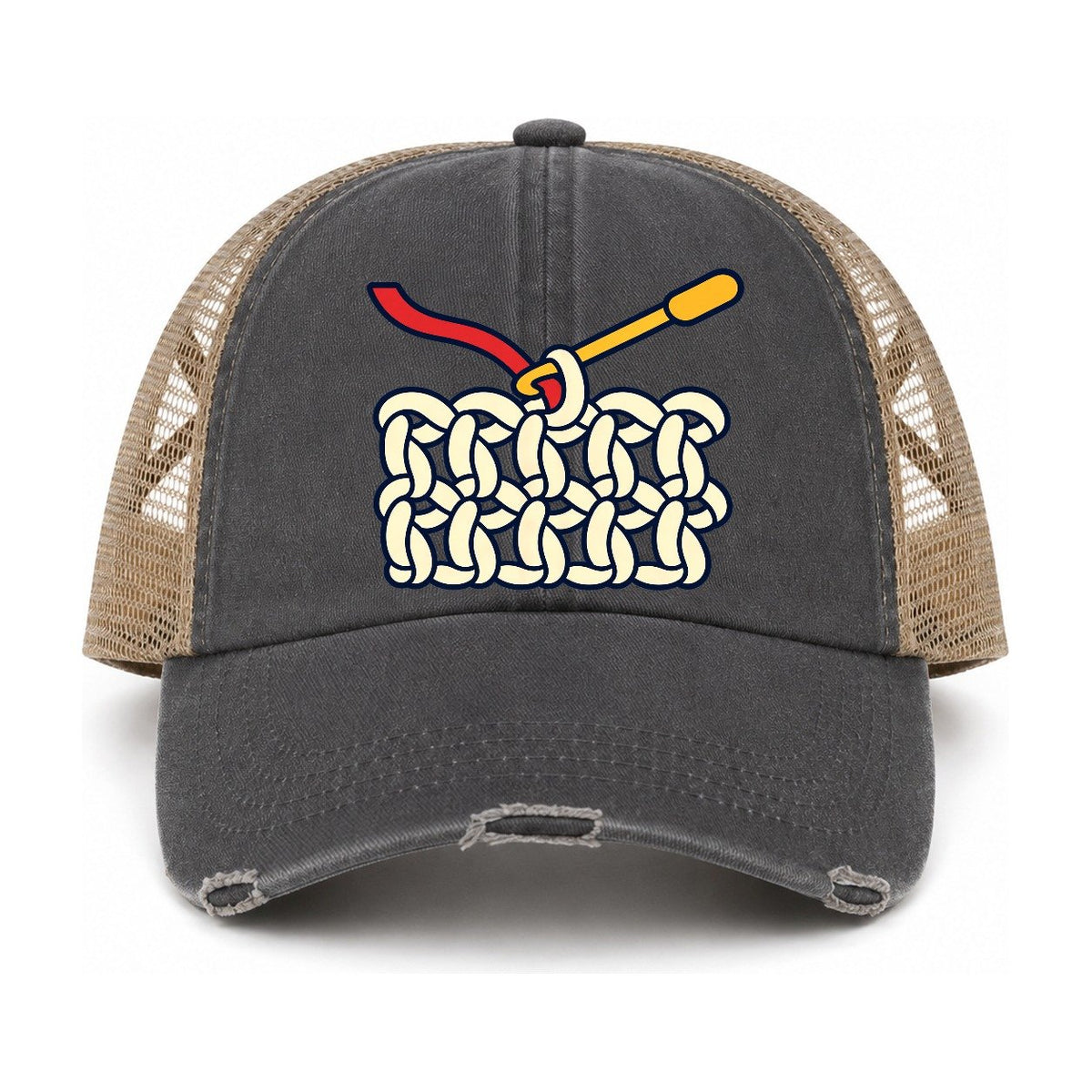 Charcoal-Khaki — front view