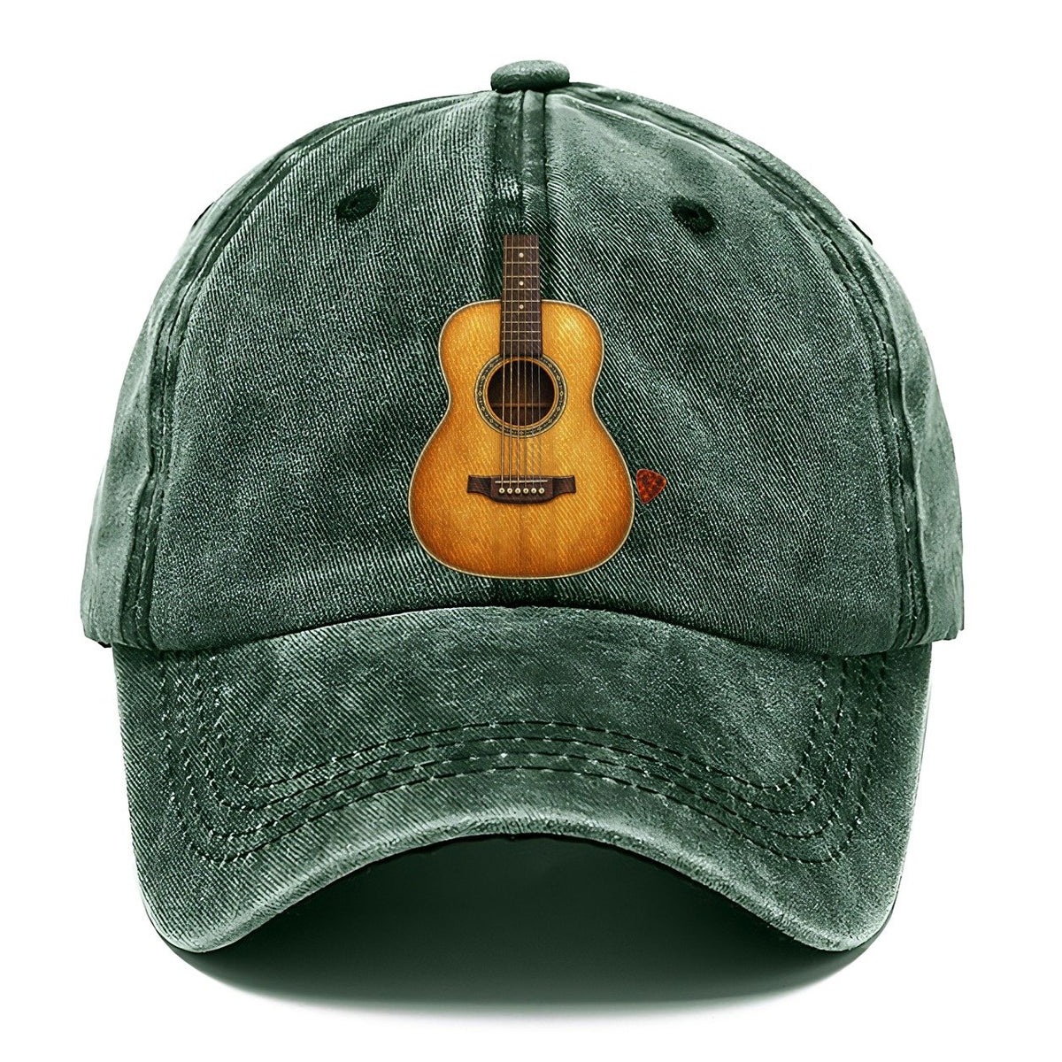 Acoustic Rosette And Pick Pastimes Companions Classic Cap – Forest Mist