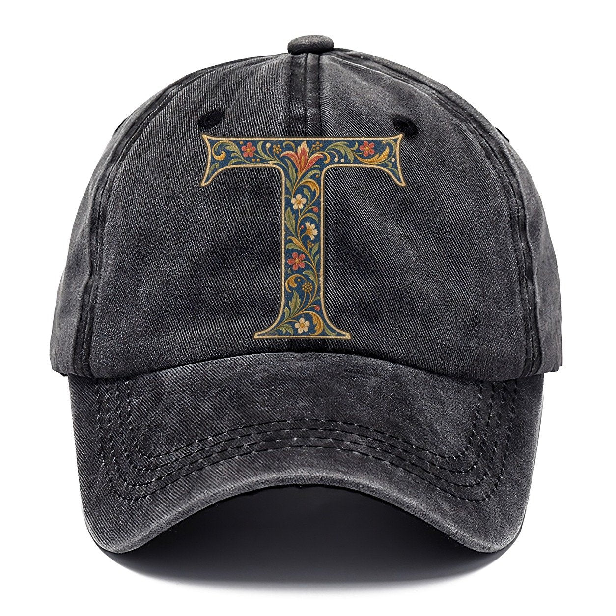 Wildflower T Monogram Classic Cap – Graphite