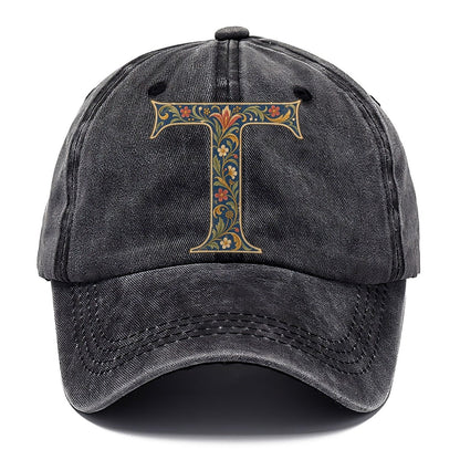 Wildflower T Monogram Classic Cap – Graphite