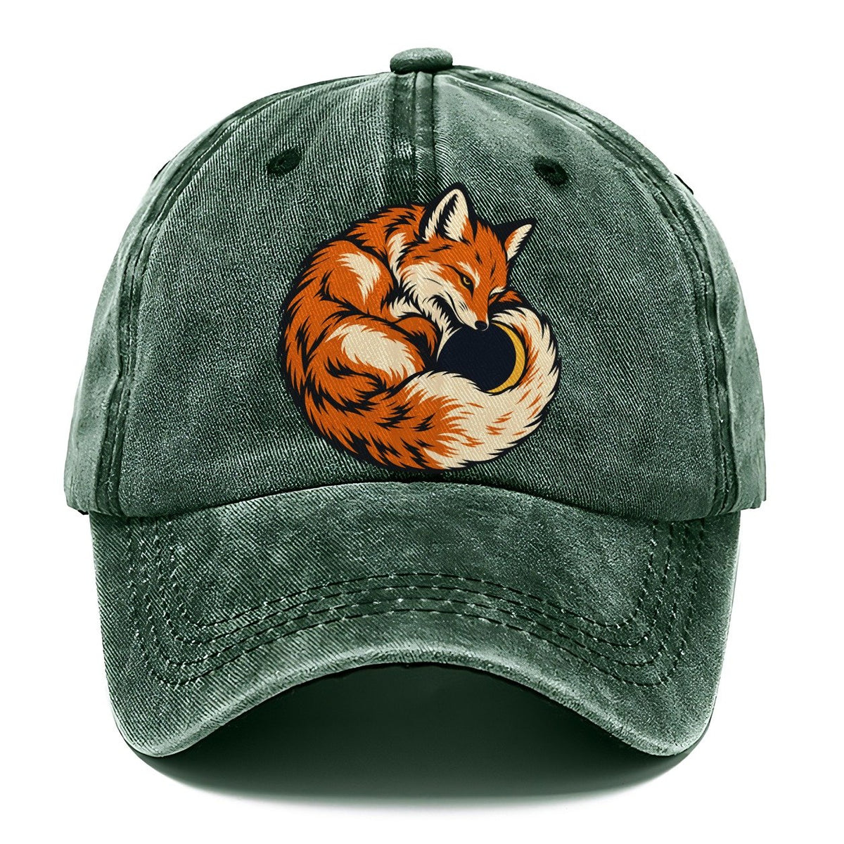 Fox Eclipse Tail Sundown Familiars Classic Cap – Forest Mist
