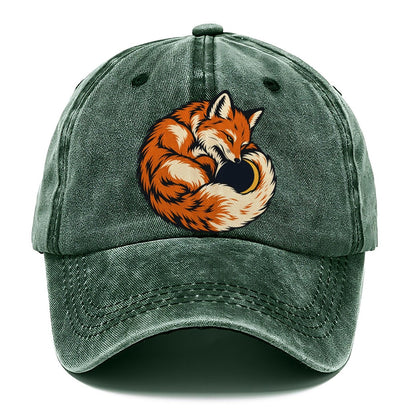 Fox Eclipse Tail Sundown Familiars Classic Cap – Forest Mist