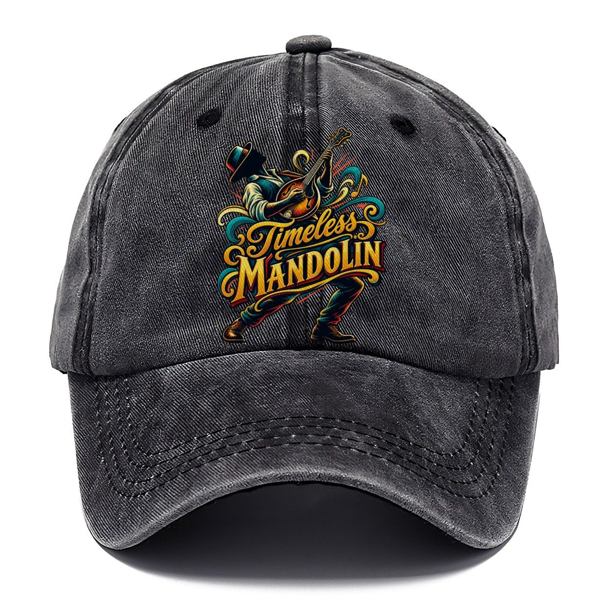 Timeless Mandolin Music Instruments Classic Cap – Graphite