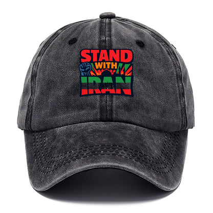 Stand With Iran Classic Cap – Graphite