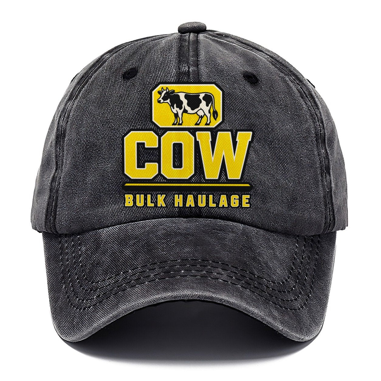 Cow Bulk Haulage Heavy Duty Classic Cap – Graphite