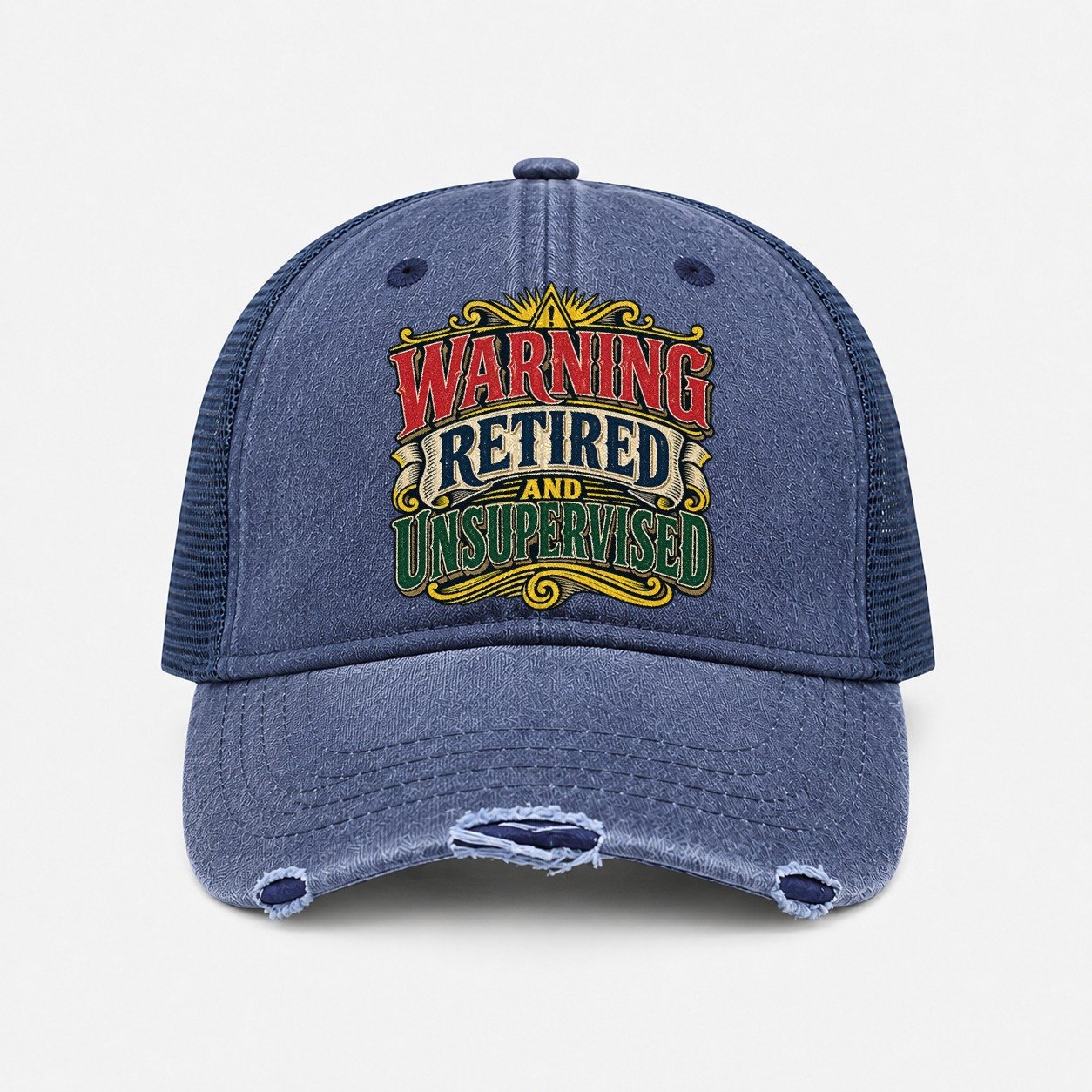 Navy — front view