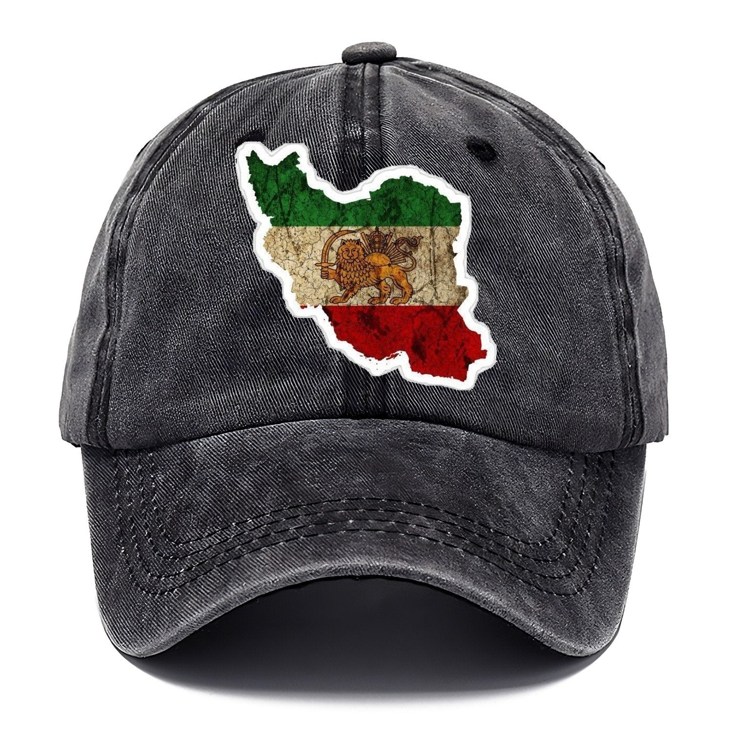 Iran Map Sticker Classic Cap – Graphite