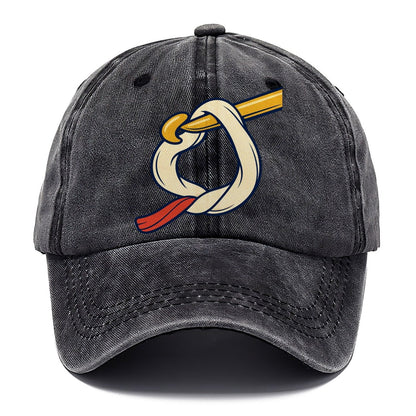 Working Loop Close Up Yarn Crafts Classic Cap – Graphite
