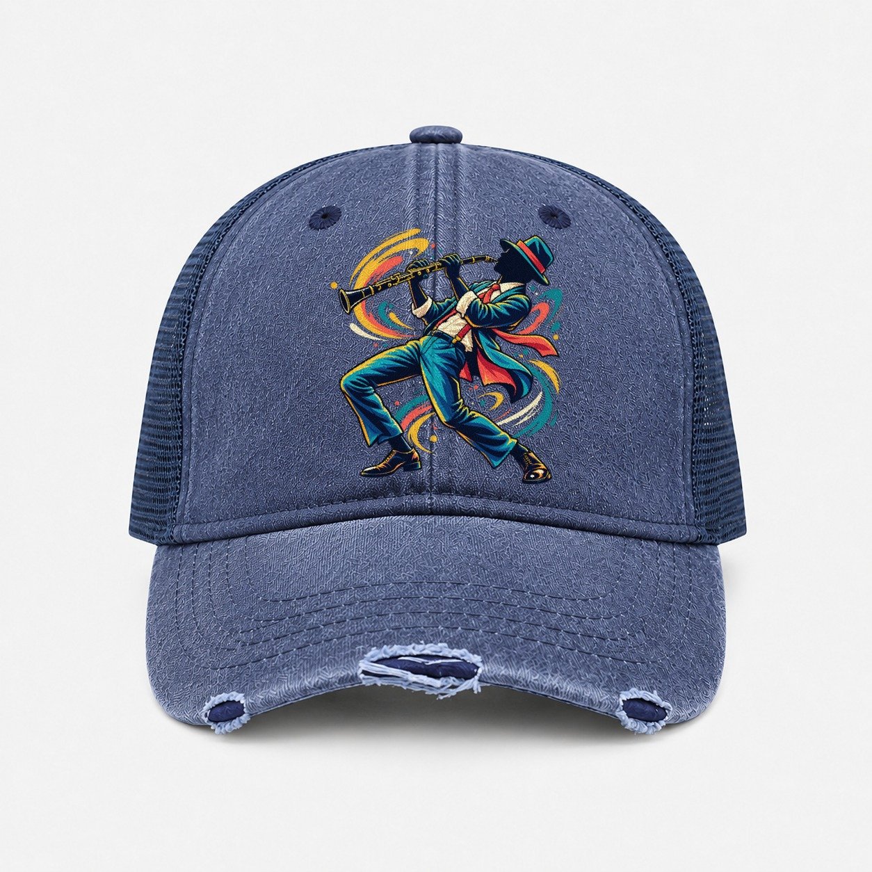 Navy — front view