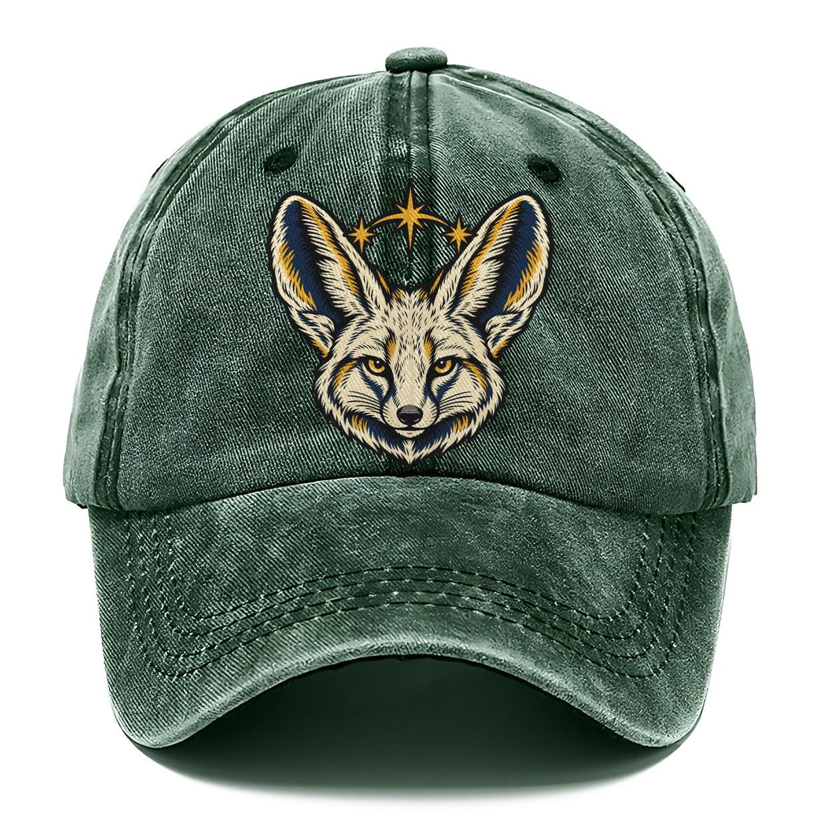 Kit Fox Celestial Ears Sundown Familiars Classic Cap – Forest Mist
