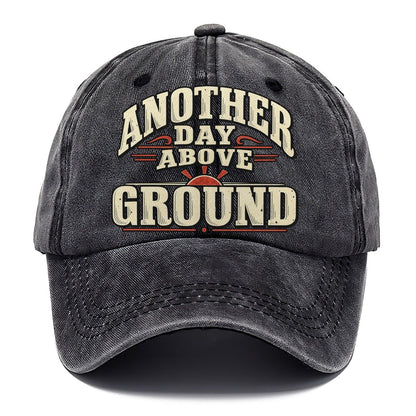 Another Day Above Ground American Wit Classic Cap – Graphite