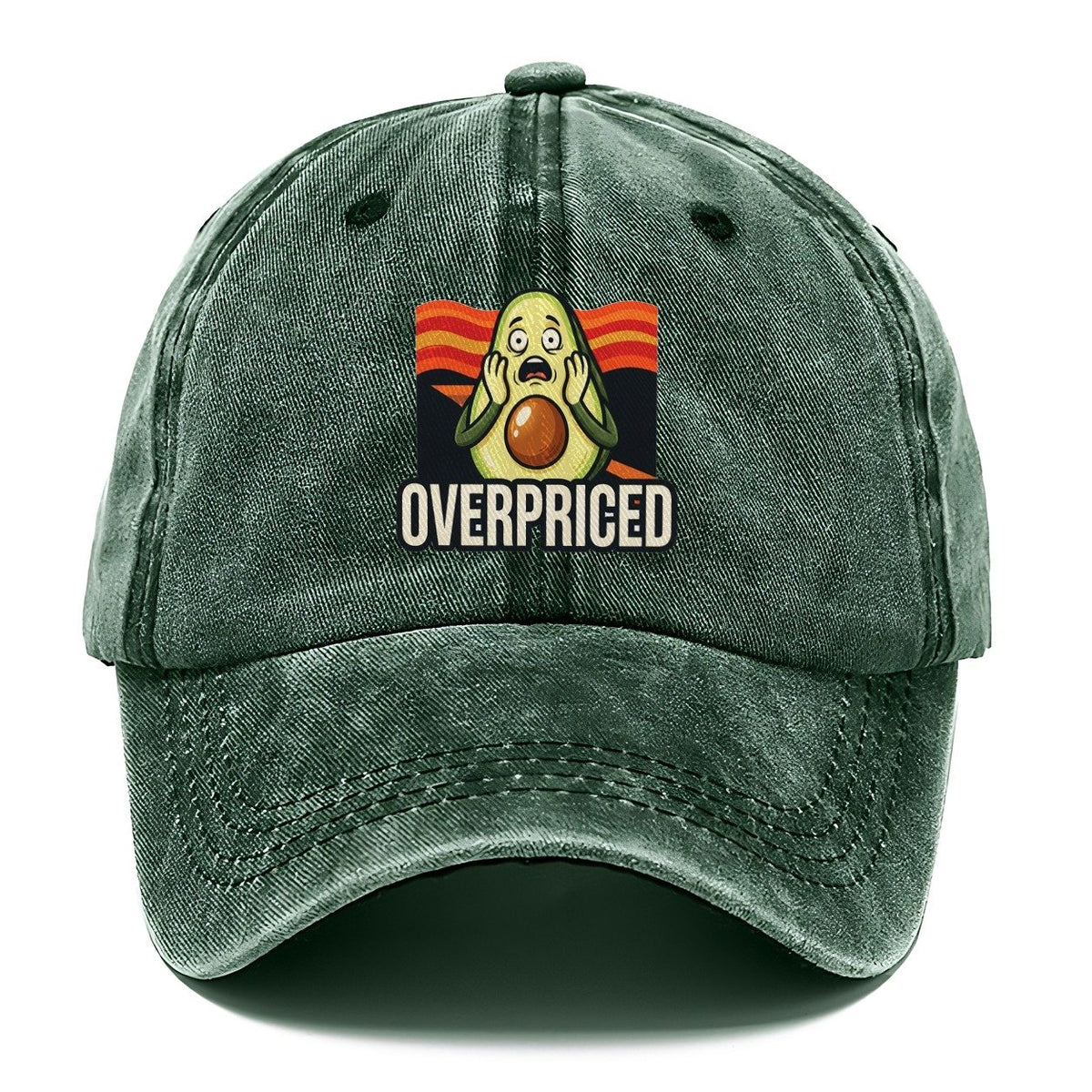Avocado Scream Overpriced Scream Classic Cap – Forest Mist