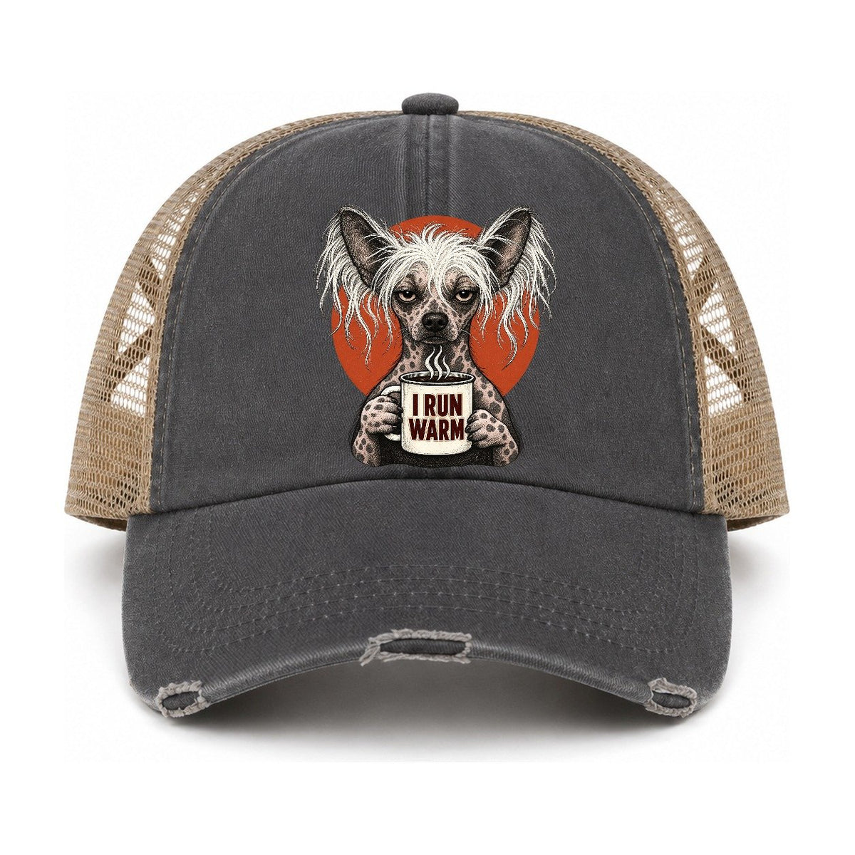 Charcoal-Khaki — front view