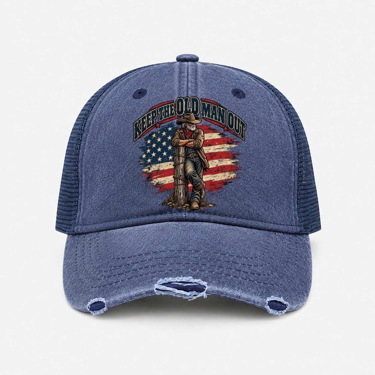 Navy — front view