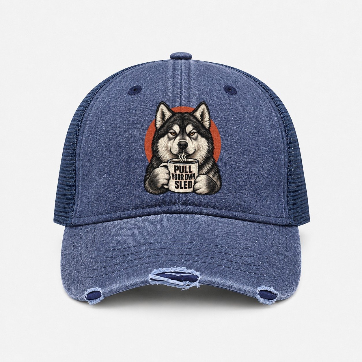 Navy — front view