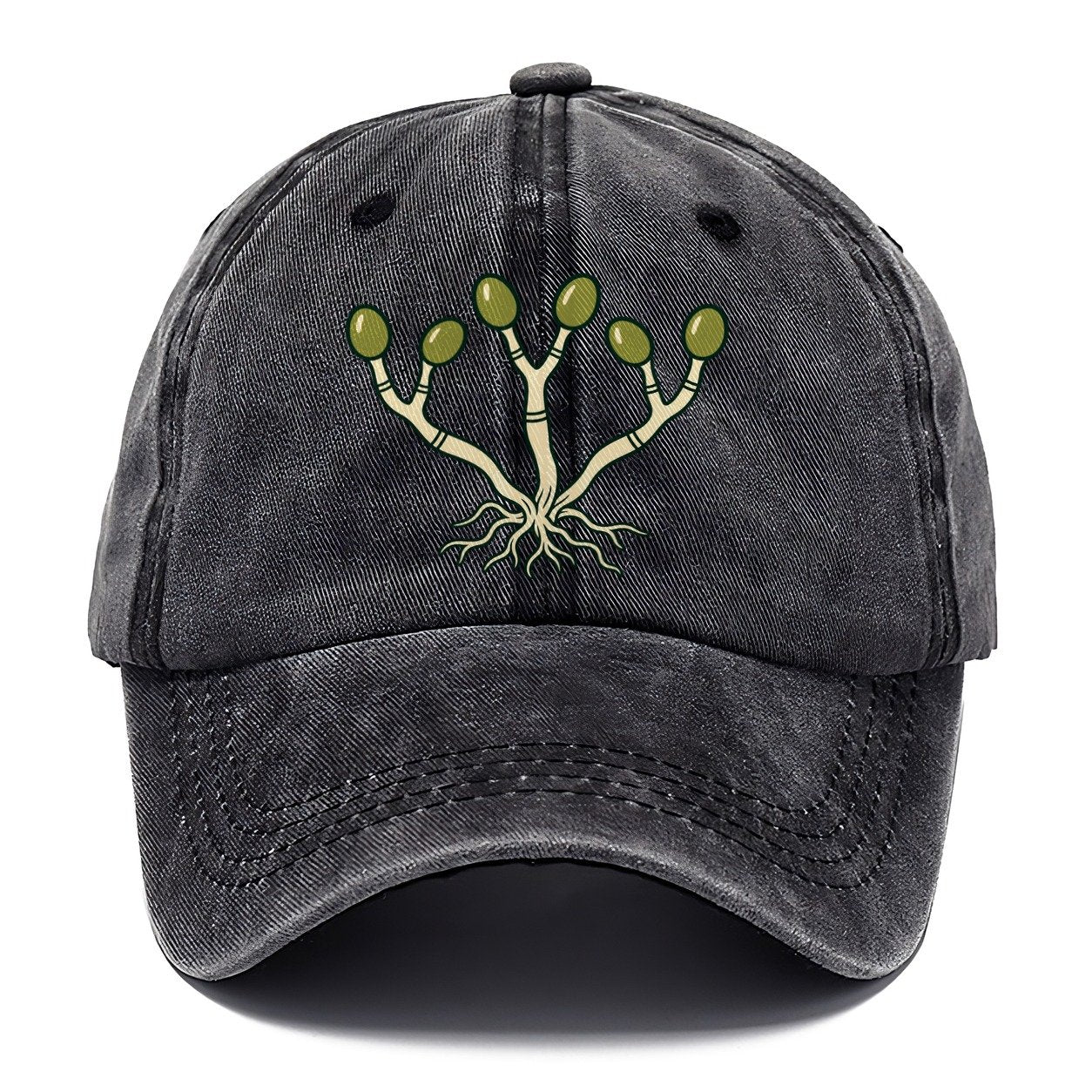 Mycelium Network Foraging And Mycology Classic Cap – Graphite