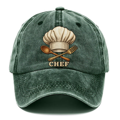 Chef Hat Chef Line Fan Favorites Classic Cap – Forest Mist