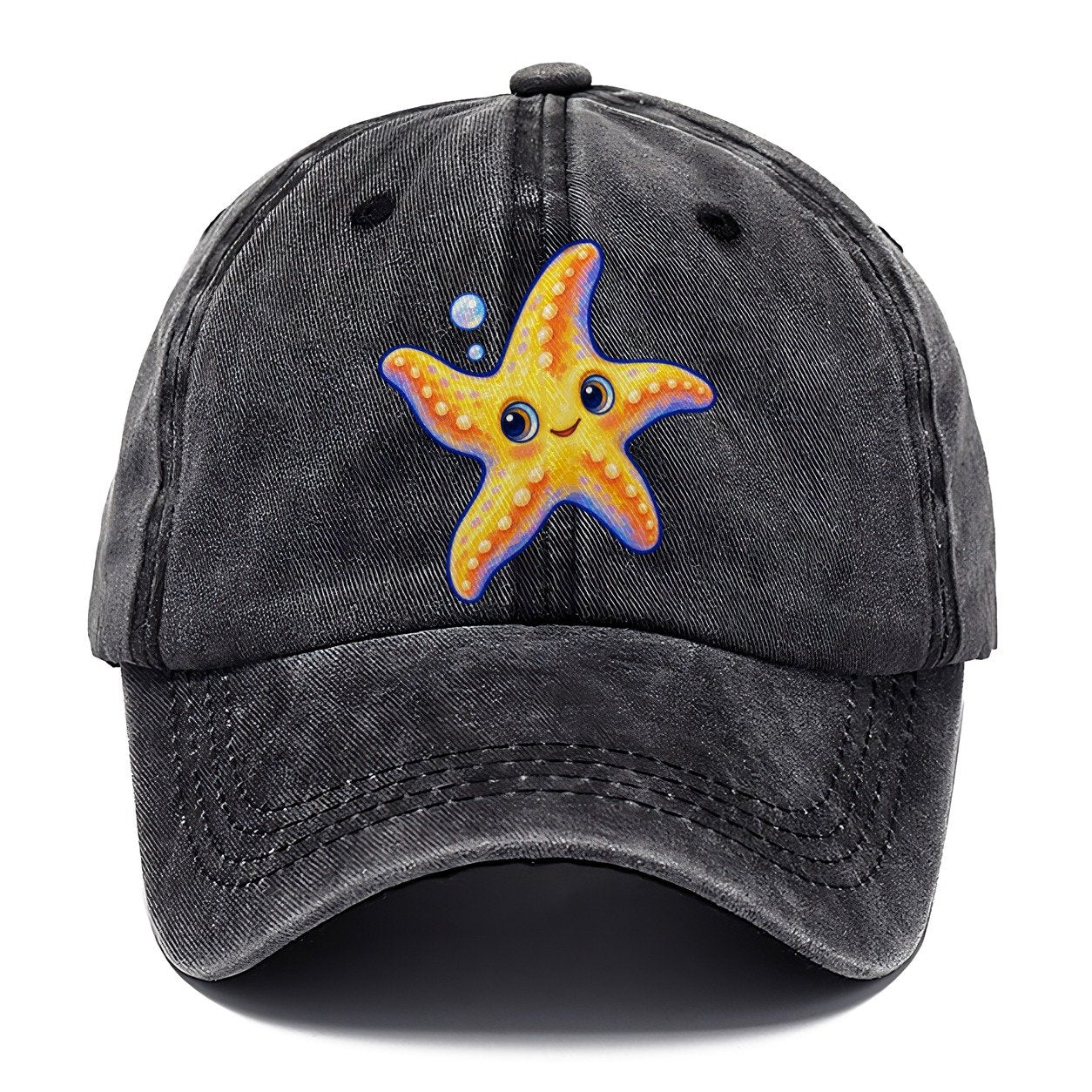 Starfish Side Float Sea Sprite Classic Cap – Graphite