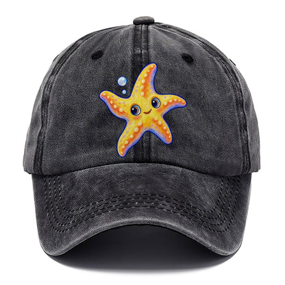 Starfish Side Float Sea Sprite Classic Cap – Graphite